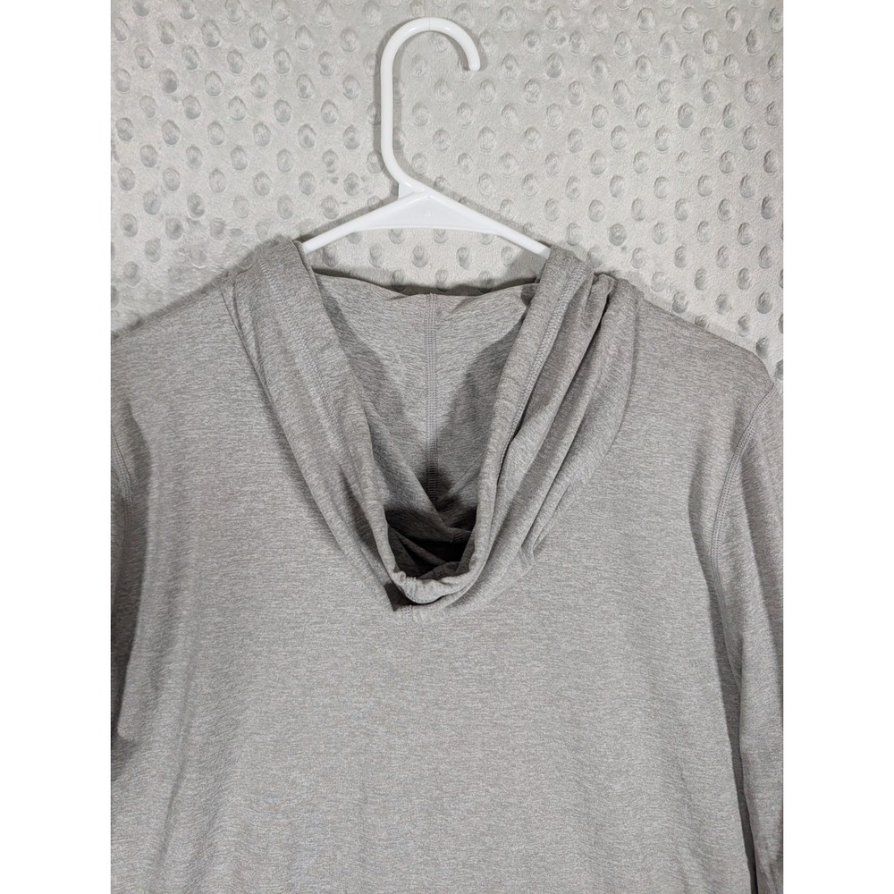 Vuori Halo Performance Hoodie 2.0 Women's XL Heathered Gray Zip Up Stretch ** - Picture 9 of 11
